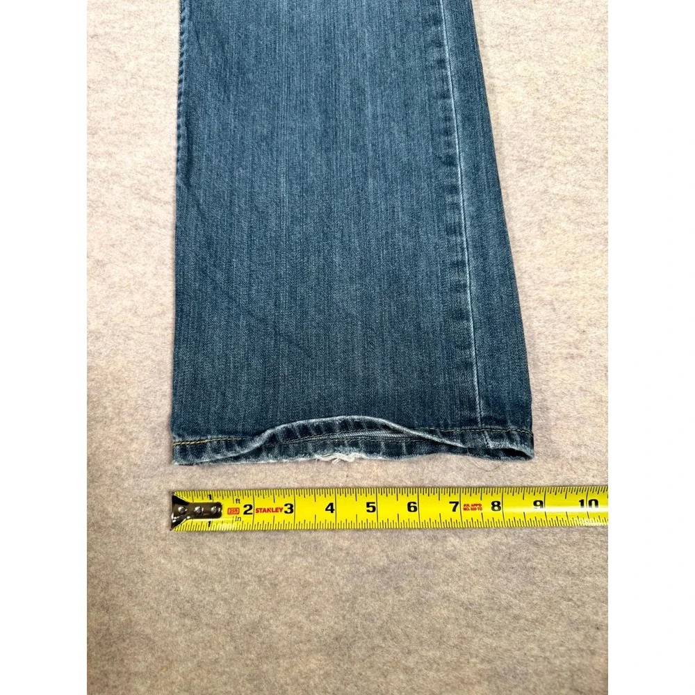 Vintage Levis 501 Original Straight Jeans Men 36x32 Blue Denim Cotton Button Fly